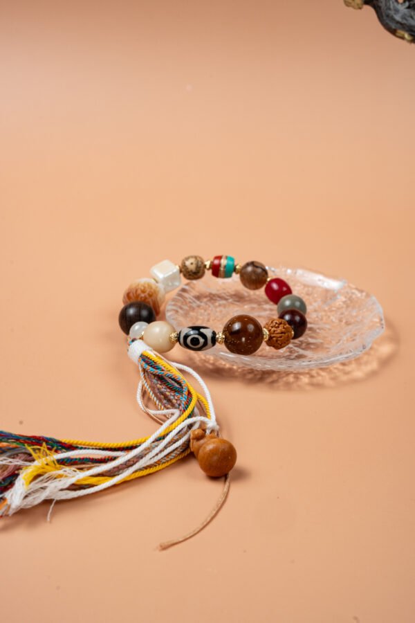 Fengshui Energy Multi-Jewel Bodhi Lion Dance Brgcelet