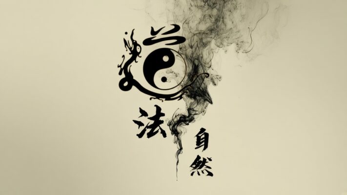 The Dao follows Nature(道法自然)