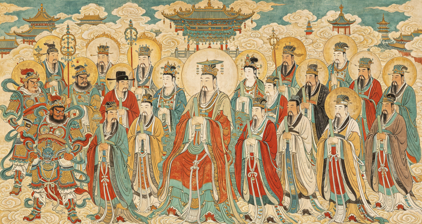 Twenty-Four Dharma-Protecting Heavenly Lords of the Taoist Thunder Department