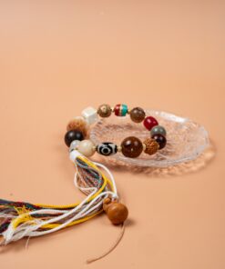 Multi-Jewel Bodhi Lion Dance Bracelet