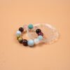 Aquamarine Golden Tiger Bracelet