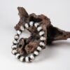 Fengshui Energy White ash-colored glass Bracelet — Product Image 3