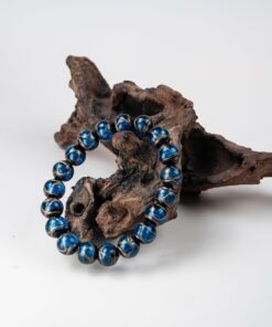 Blue Incense Ash Glazed Bracelet