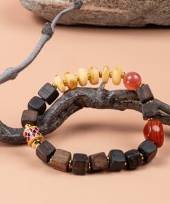 Dalai Square Ingot Beeswax Bracelet