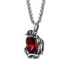 Man Mei (Twining Rose Gemstone) Pendant