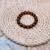 Yellow Incense Ash Glazed Bracelet