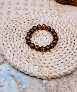 Yellow Incense Ash Glazed Bracelet