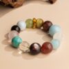 Aquamarine Golden Tiger Bracelet