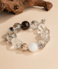 Plain white ink-wash Bracelet