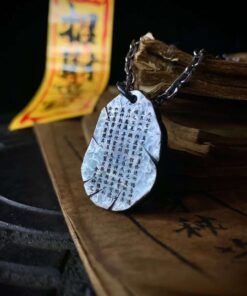 Golden Light Mantra Pendant — Product Image 2