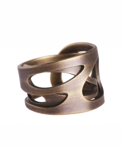 Wuji Xuanji (无极·玄机) Brass Openwork Ring